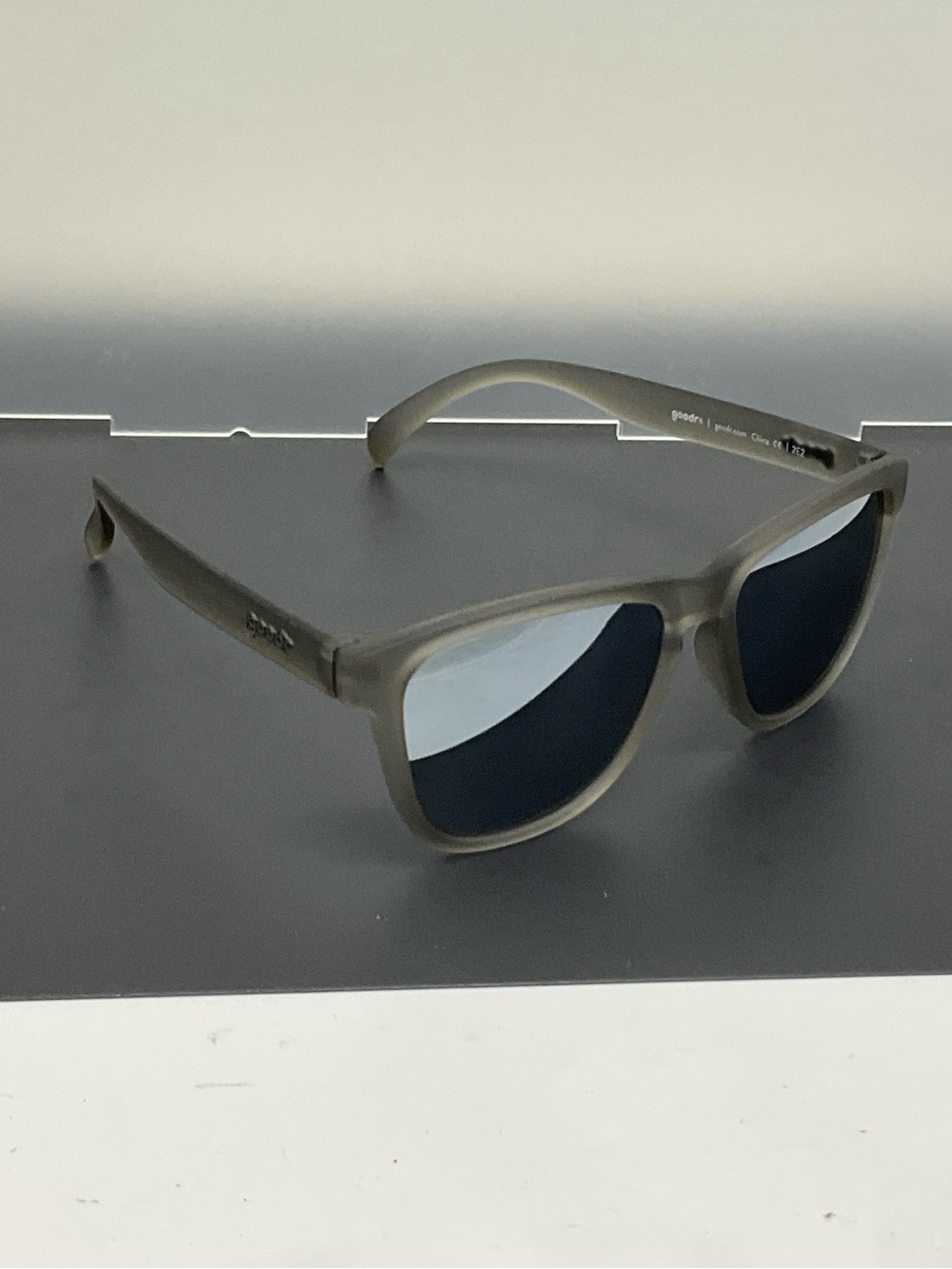Goodr Going to Valhalla Grey polarized Sunglasses